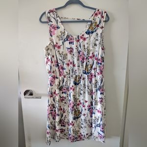 Floral mini dress